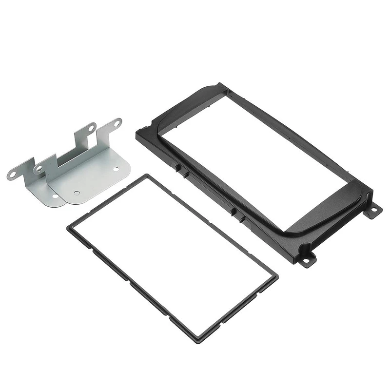 2 Din автомобильный DVD Радио Рамка для Ford Focus II C-Max S-Max Fusion стерео Панель Даш крепление двойной Din фасции установка комплект ремонт рамка