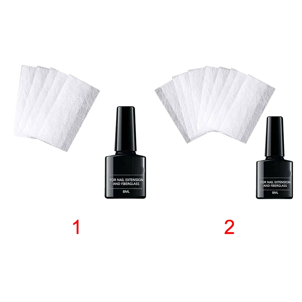 Fibernails Стекловолоконный Профессиональный волоконный гель DIY салонная обертка маникюрные наклейки аксессуары инструмент портативный домашний набор для наращивания ногтей