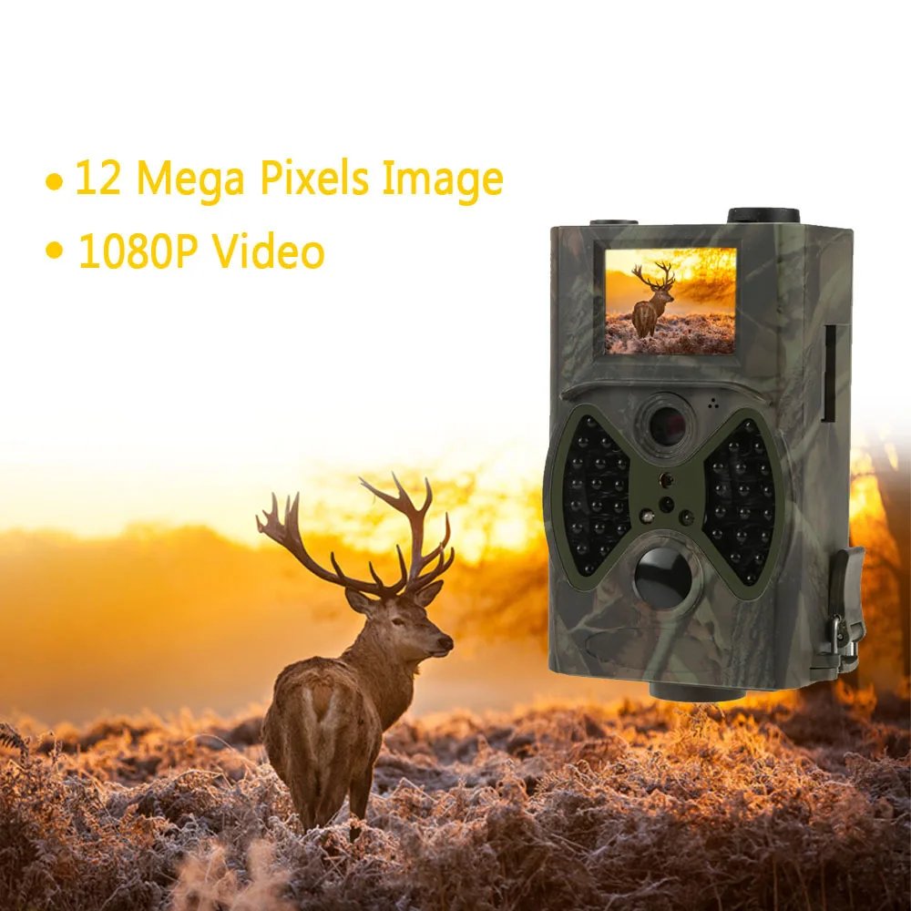 Охотничья камера Docooler 940NM IR HC300A инфракрасная скаутская камера слежения IP54 12MP 1080P Цифровая охотничья камера наблюдения