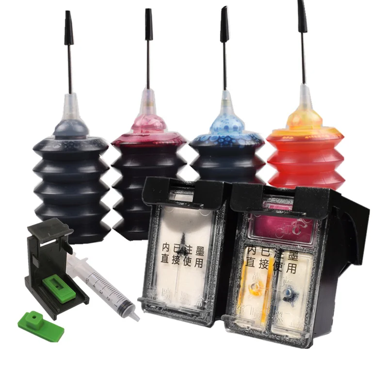 Refill ink kit for HP 301 XL Ink Cartridge Replacement Deskjet D1000 1050 2000 2050 2510 3000