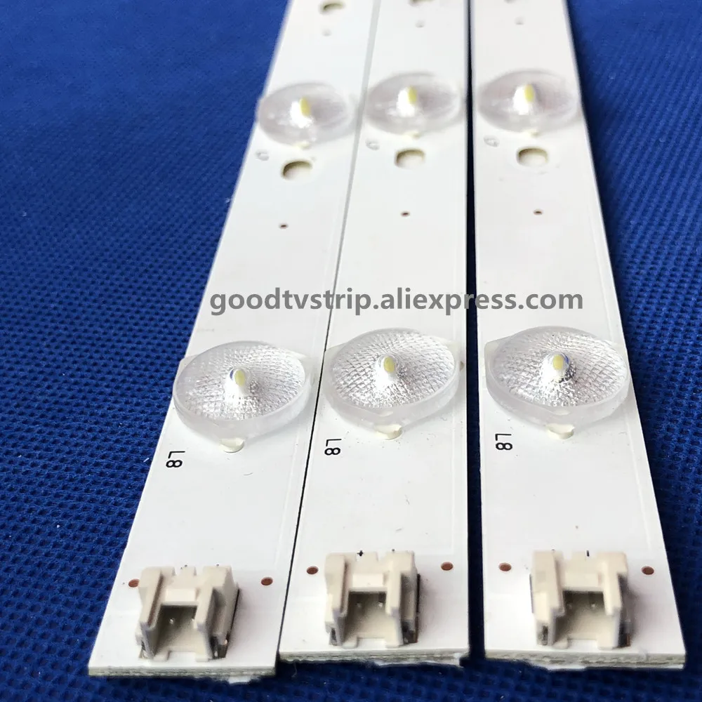 3pcs LED Backlight strip for PREMIER-PR-32B30 32LEW60 32LEU60 LC320EXN SE-A1 IC-A-HWAI32D235A ECHOM-32DB-4632DB008-A1 5
