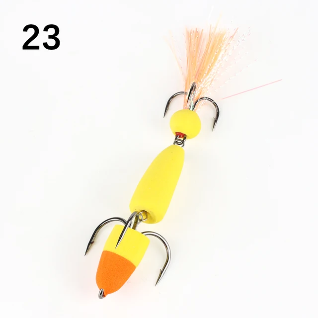 W.P.E New Fishing Lure 1pcs M Swim Bait Soft Lure High Density Foam Lure Fishing Tackle Multicolor Bass Artificial Lure Wobblers 23