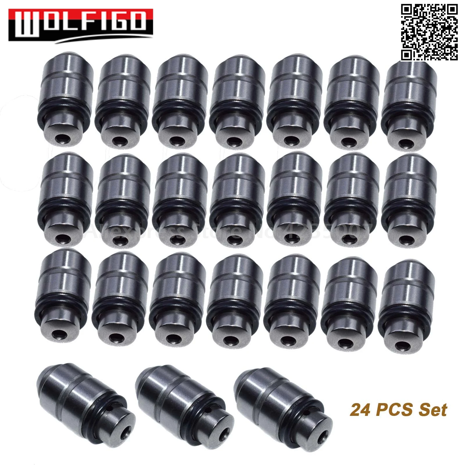 WOLFIGO 8 / 12/ 16 24 шт. светоотражающие элементы Fit 1992 2006 Mitsubishi Eagle 2.0L 2.4L SOHC 16v 4G64 LIF101 JB2250