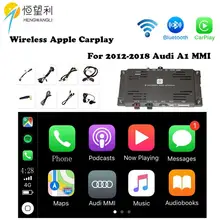 OEM wifi беспроводной Apple Carplay для 2012- Audi A1 MMI iOS Android зеркалирование Авто Bluetooth беспроводной Carplay