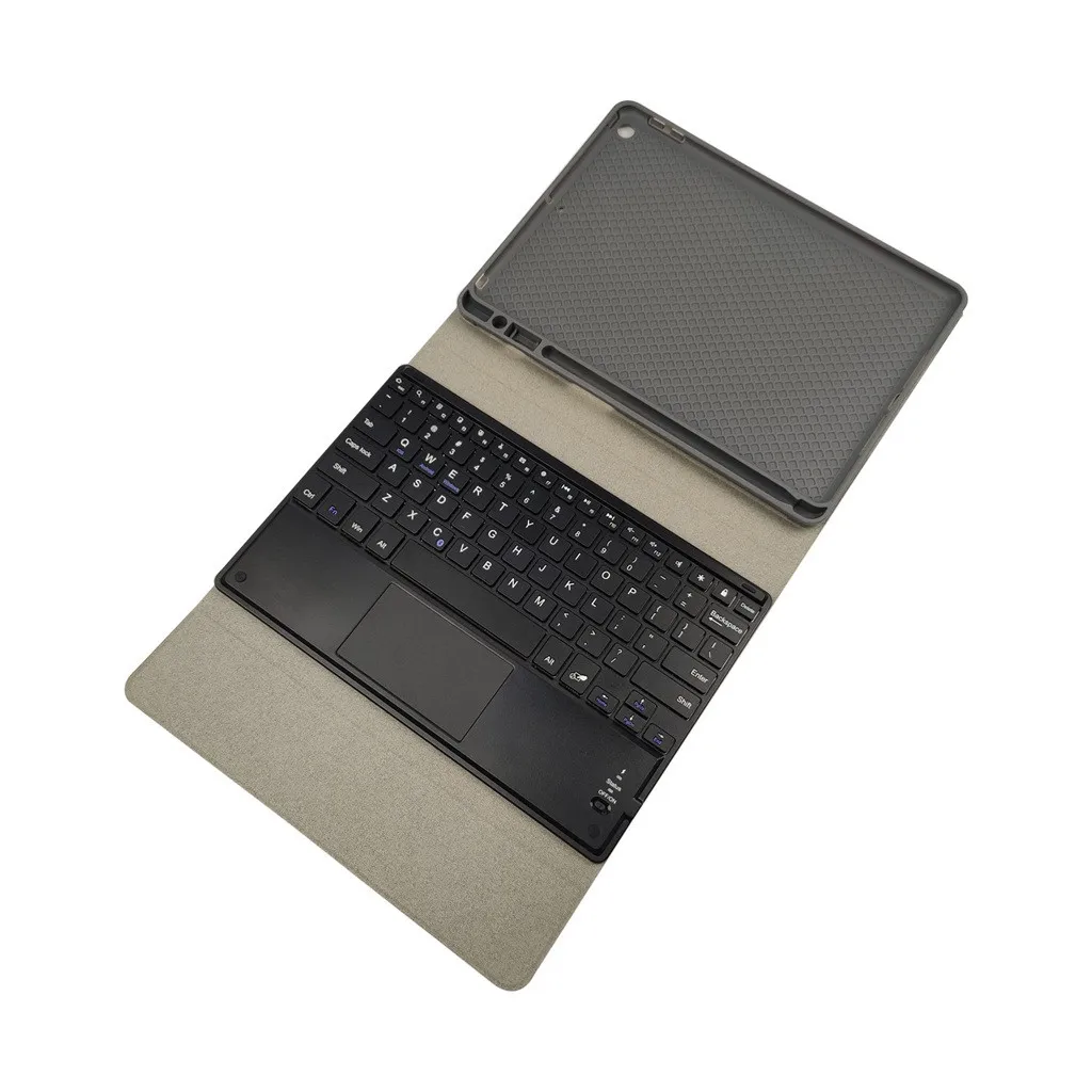 Покупка для iPad 10,2 дюймов беспроводной Bluetooth клавиатура чехол подставка Смарт Тонкий чехол оптовик лучшая клавиатура