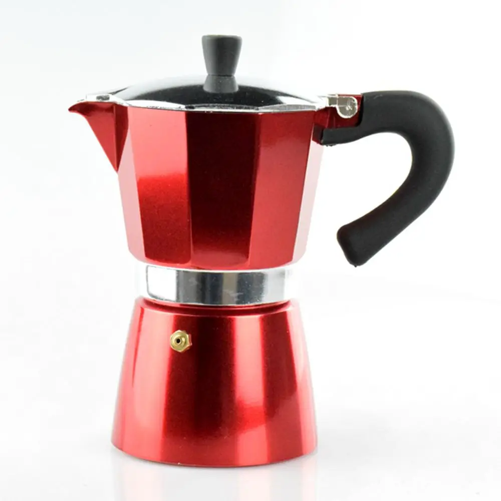 

Spotted Aluminum Spots Coffee Moka Pot Spot pot 6Cups Moka Percolator Pot Professional Barista Tools