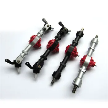 

Metal Gear Front & Rear Axle Bridge Shell Steering Pull Rod for 1/12 MN D90 D91 RC Crawler Car Spare Parts