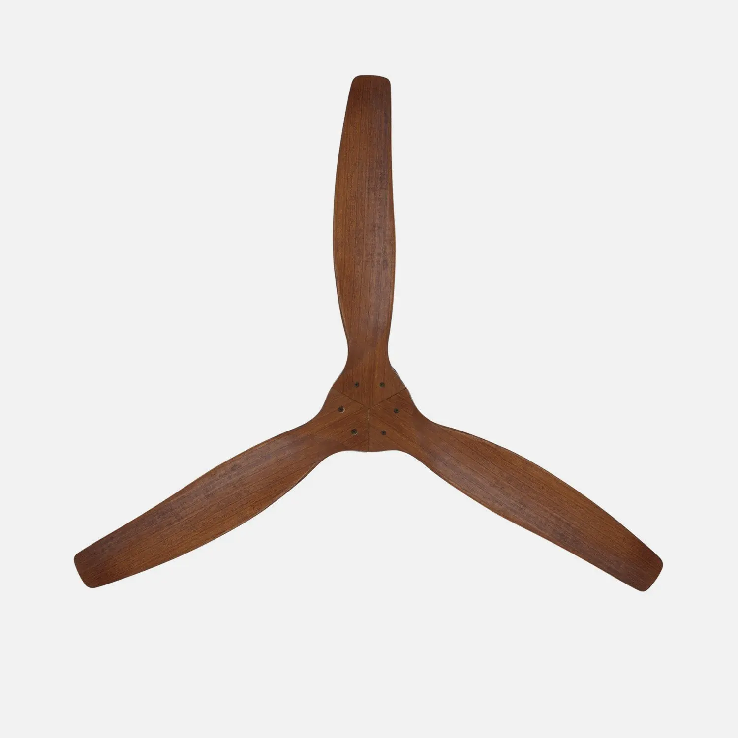 52inch DC Ceiling Fan Industrial Vintage Wooden Blade with no light Remete Control Decorative Fans Ventilate