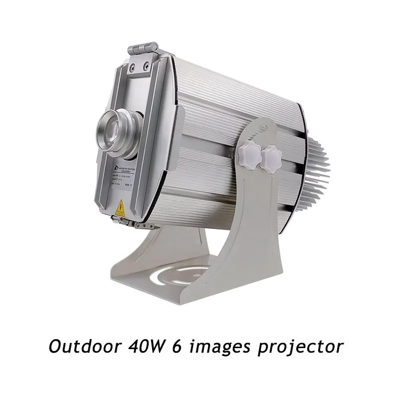 outdoor 40W 6 images LDLG проектор для уличной рекламы несколько изображений флип рекламный дисплей рынок Бар площадь кино декор логотип светильник на заказ - Мощность в ваттах: outdoor 40W 6 images