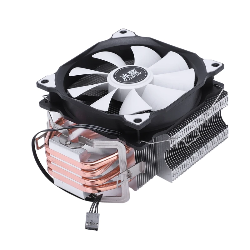 Снеговик MT-4 процессор Cooler Master 5 прямой контакт тепловые трубки замораживания башня система охлаждения процессор вентилятор охлаждения с PWM вентиляторы