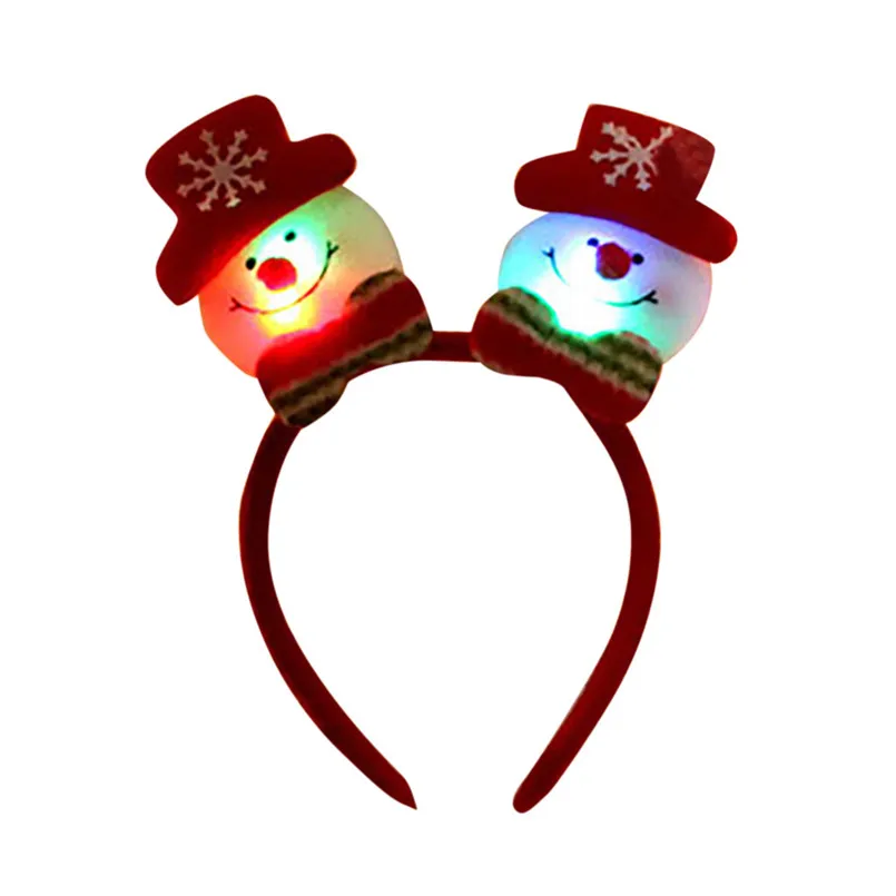 LED Light Christmas Adult Children Decorations Decor Headband Accessories New Good Gift For Kid 30DE15 (12)