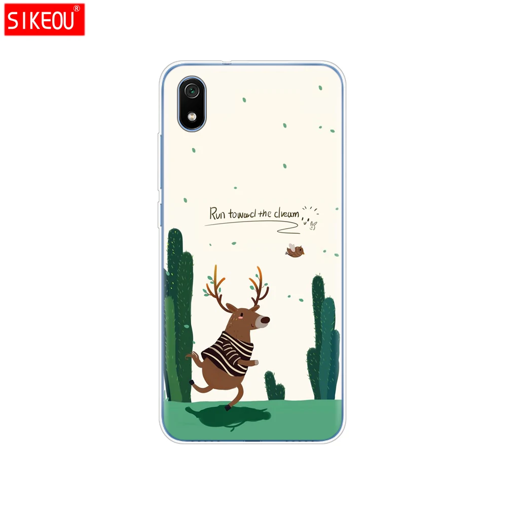 34124 Силиконовый чехол для xiaomi redmi 7a Чехлы полная защита мягкая задняя крышка на redmi 7a бампер hongmi 7a чехол для телефона coque - Цвет: 34124