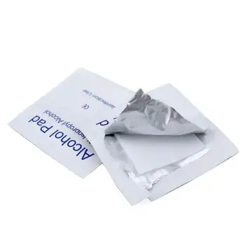 

100Pcs / Bag Alcohol Wipes Disposable Disinfection Alcohol Wipes Hospital Alcohol Disinfection Piece