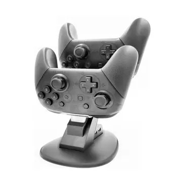 

2 In 1 Controller Charging Stand Handle Double Charge USB Dual Charging Interface For Switch Games Accessories