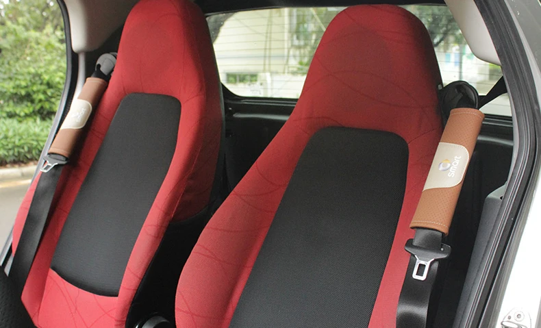 Защитное покрытие для автомобильного сиденья, Кожаное украшение интерьера для Mercedes Smart 453 451 450 fortwo forfour, аксессуары для стайлинга автомобилей