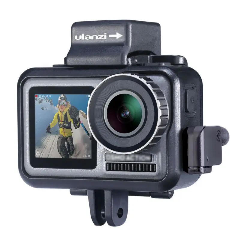 Аудио адаптер 8 портов RCR123A для CYNOVA DJI Osmo экшн Микрофон внешний 3,5 мм крепление для микрофона разъем TRS DJI Osmo A