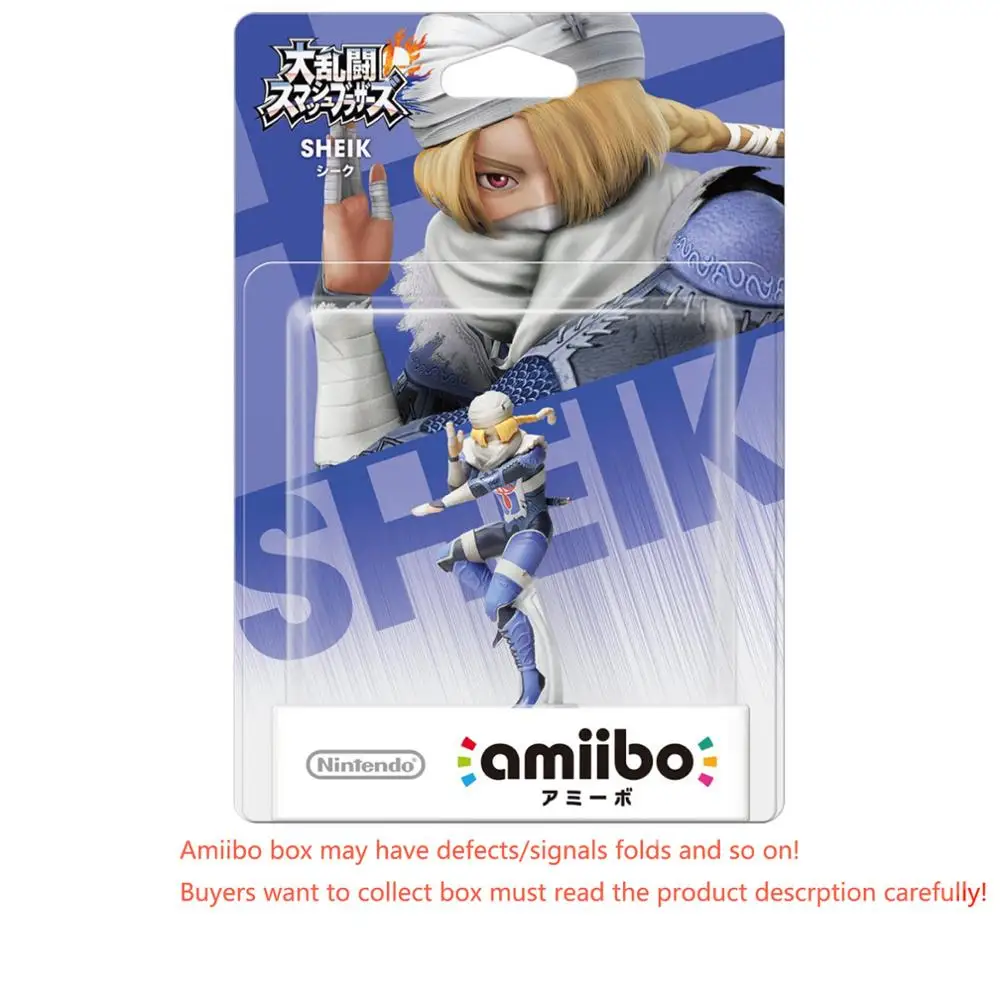 Sheik Новые Фигурки Amiibo Link Wolf Zelda ocarina of Time Majoras маска Mipha Revali Daruk Urbosa для переключения BOTW - Цвет: Sheik