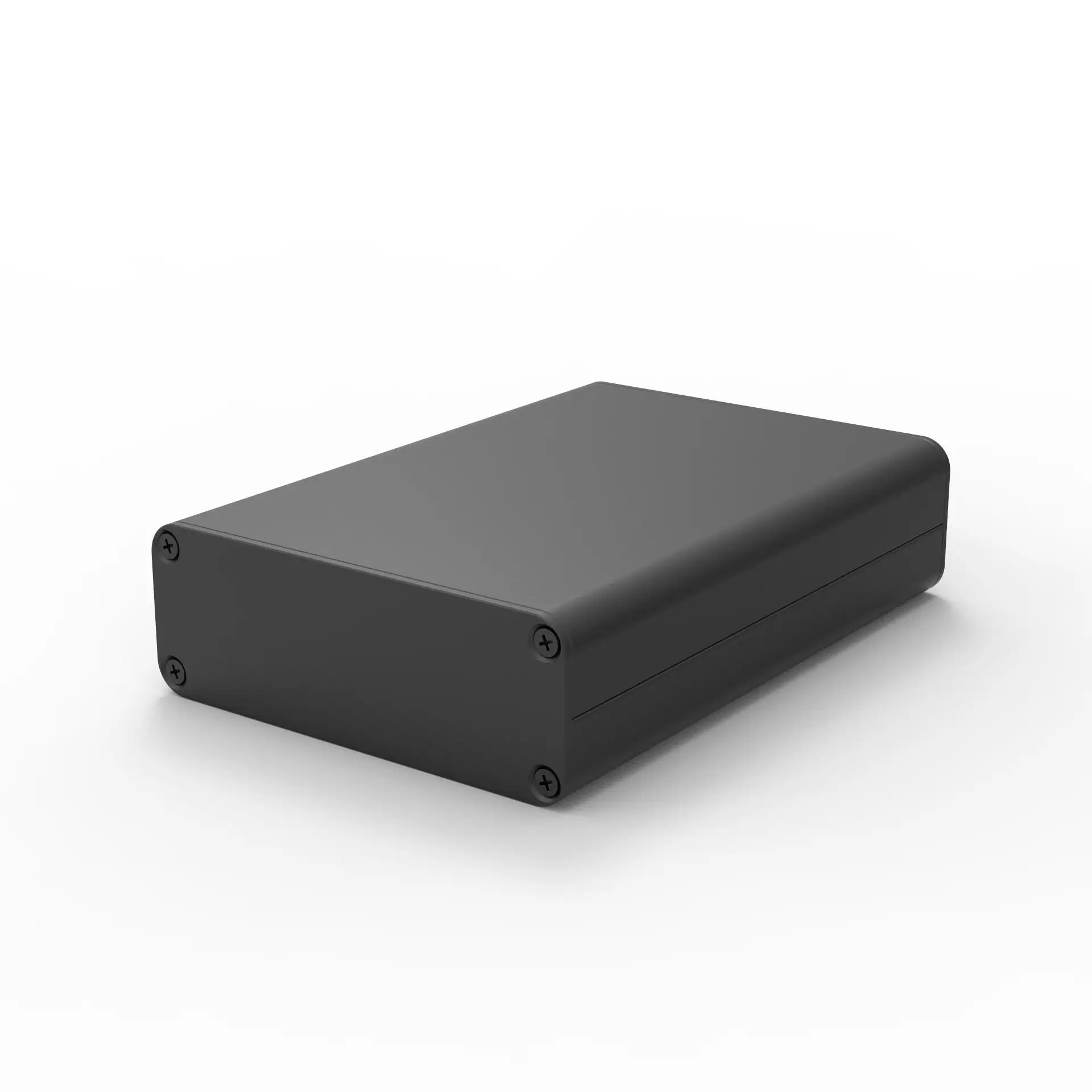Алюминиевый корпус усилителя мощности H07 71W25.5H mm/2 79 ''x 1'' хорошего дизайна