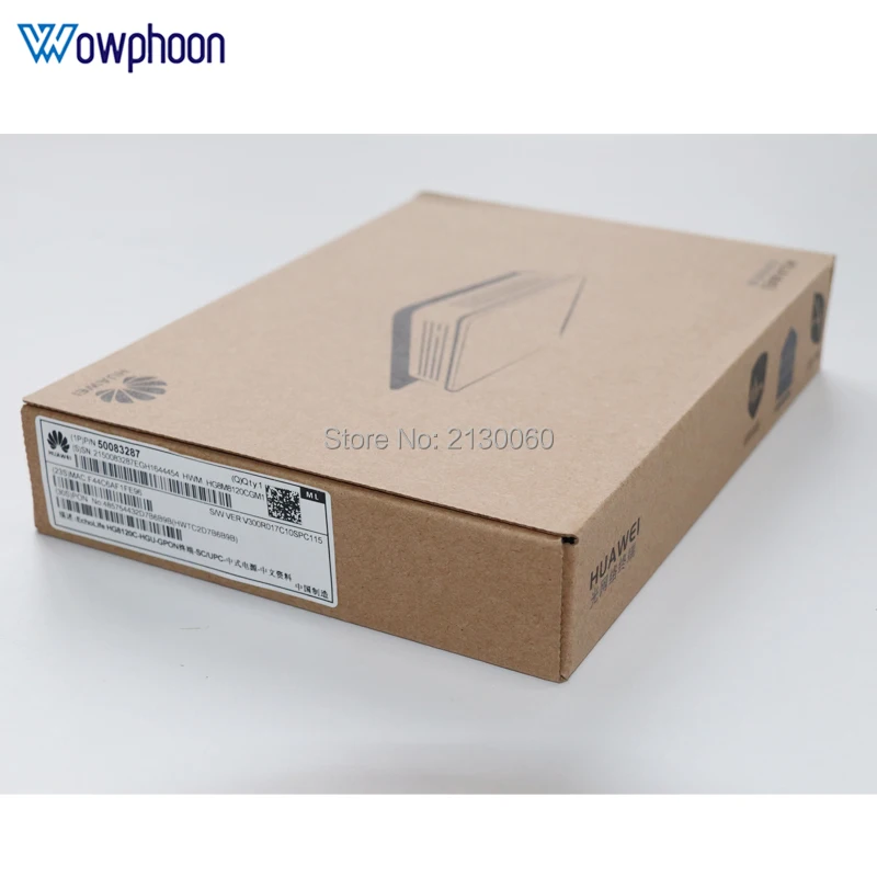 Huawei HG8120C 1GE + 1FE 1 порт FTTH GPON ONU волоконный модем Viop TEL маршрутизатор|Оптоволоконное