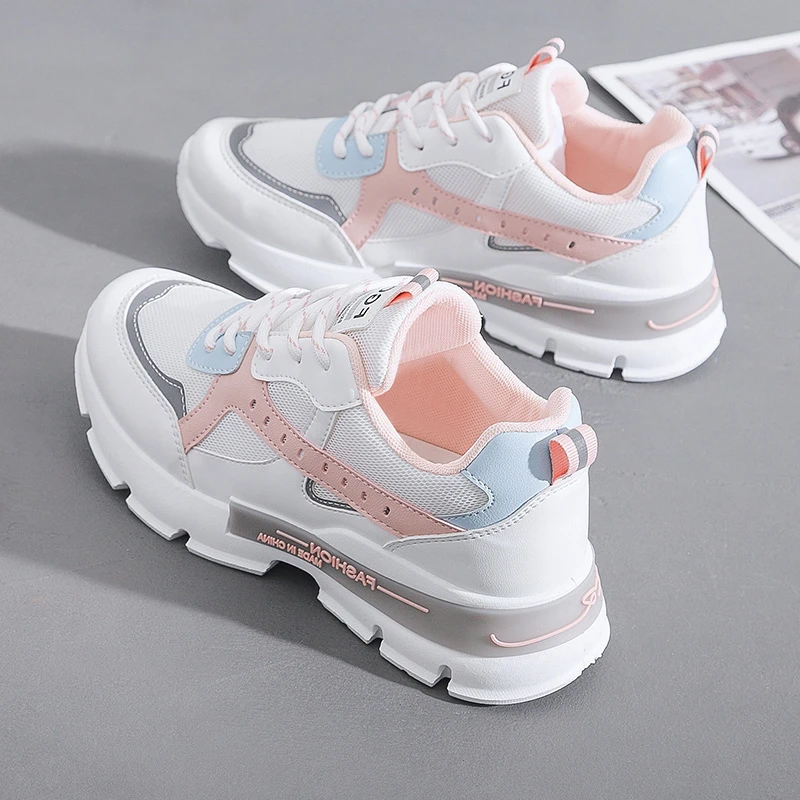 Zapatillas de correr niña, zapatos de papá para mujer, deportivas de para Primavera, zapatos de mujer para verano|Zapatillas de correr| -