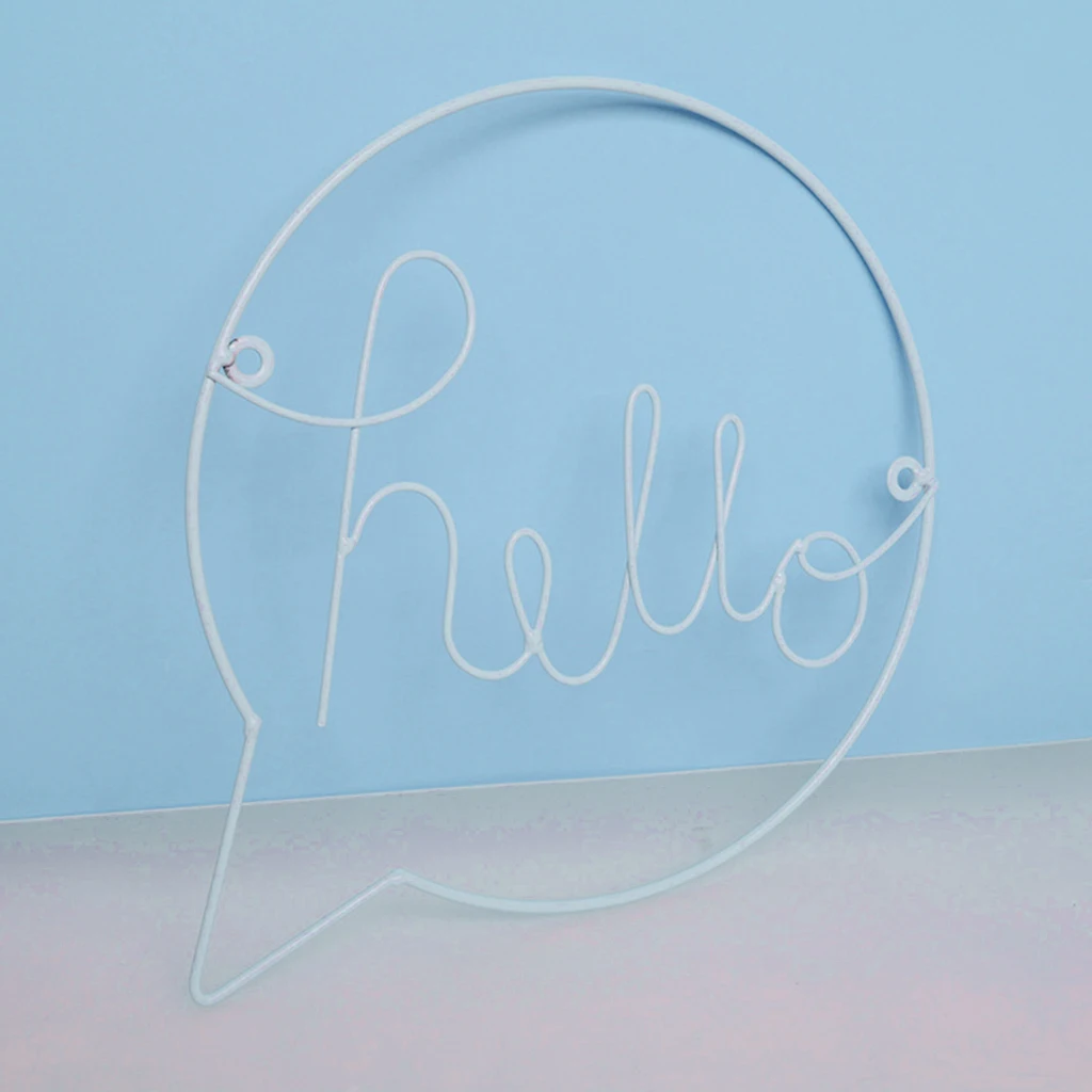 Настенные стикеры Hello Letters для детской комнаты подвесные украшения в