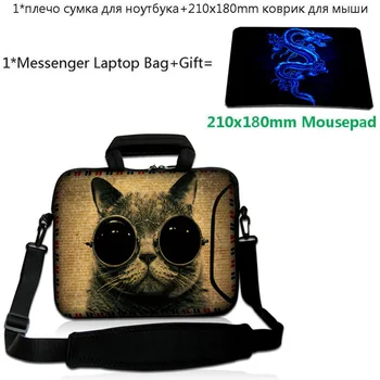 

21x18cm Mousepad+Vogue Hot Girls Mens Briefcase Handbag 10 15 14 17 13 12 11.6 Laptop Sleeve Case For Asus iPad Samsung Tab 10.1