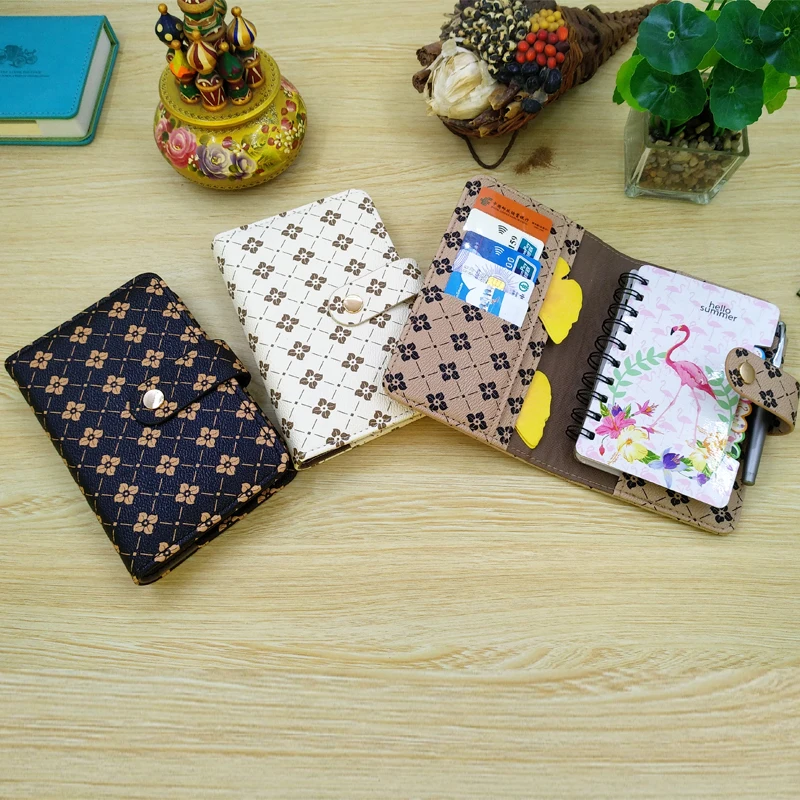 A7 Journal Notebook 2024 Planner Diary Agenda With Widely Reuse Leather Folder With Multi-organizer Pockets(1PC)