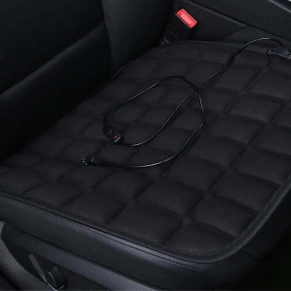 USB автомобильная нагревательная Подушка зимний автомобильный коврик Автомобильное универсальное сиденье электрическое нагревательное сиденье Подушка 12 в автомобильный Пинцет электрическая грелка