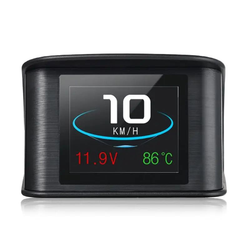 Автомобильный HUD универсальный дисплей OBD скорость метр цифровой проектор скорости лобовое стекло проекция с сверхскоростным транспортным средством