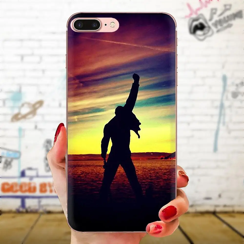 Мягкий ТПУ чехол Freddie Mercury для Huawei Honor Mate 7 7A 8 9 10 20 V8 V9 V10 V30 P40 G Lite Play Mini Pro P Smart|Бамперы|