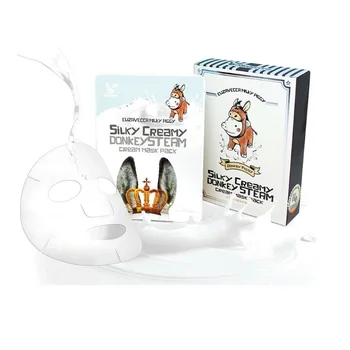 

Elizavecca Milky Piggy Silky Creamy Donkey Steam Cream Mask Pack 10ea Donkey Cream Essence Depth Replenishment Moisturizer Care