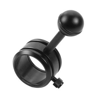 

PULUZ PU254 1 Inch Ball Head Mount Adapter ic Arm to Diving Light Fixed Clip for Underwater Diving Strobe Housing Light Mount