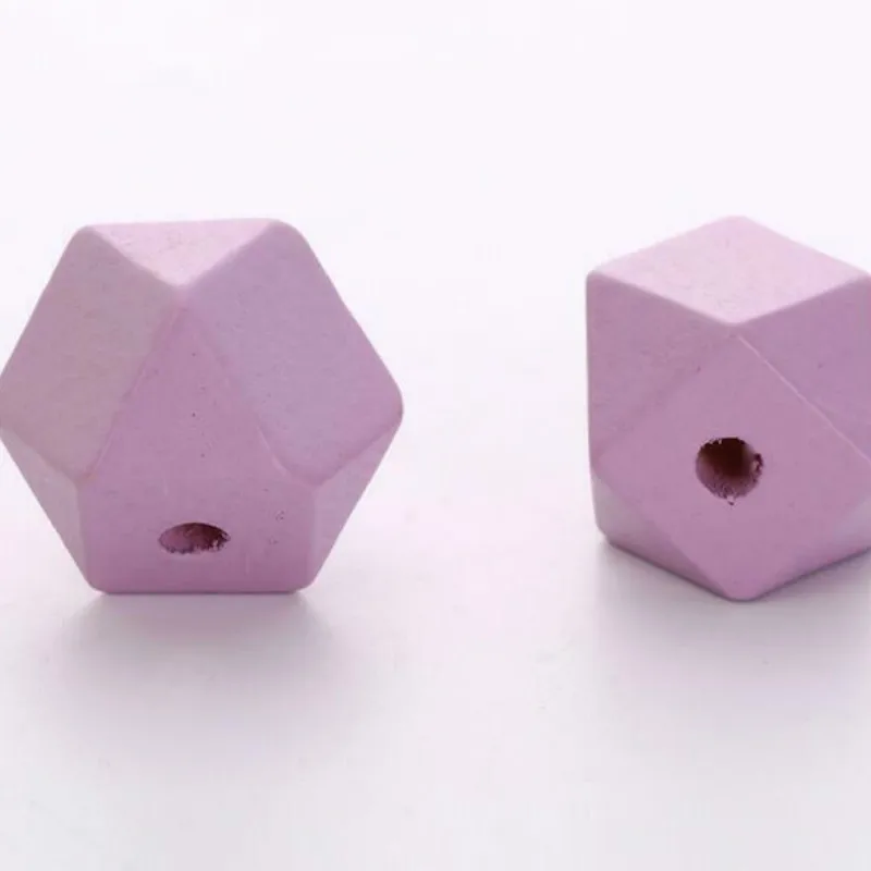 DIY 20 шт смешанные деревянные бусины поперечные геометрические бусины для изготовления ювелирных изделий 10 мм/12 мм/16 мм/20 мм
