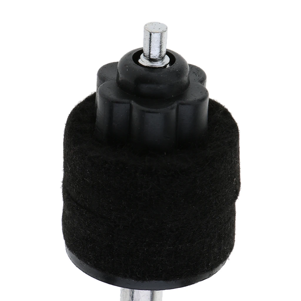 Practical Cymbal Holder Top Drum Set Holder Stand Plastic Felt Hammer