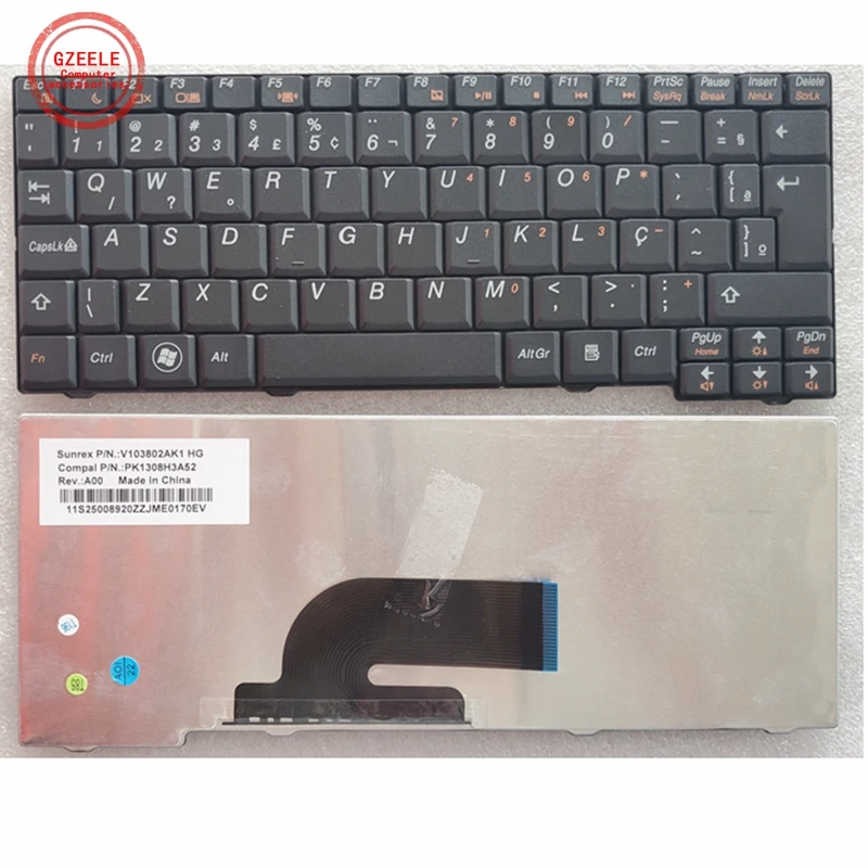 Br Tastiera Per Lenovo Ideapad S10-2 S10-2C S10-3 S10-3C S11 20027 Laptop