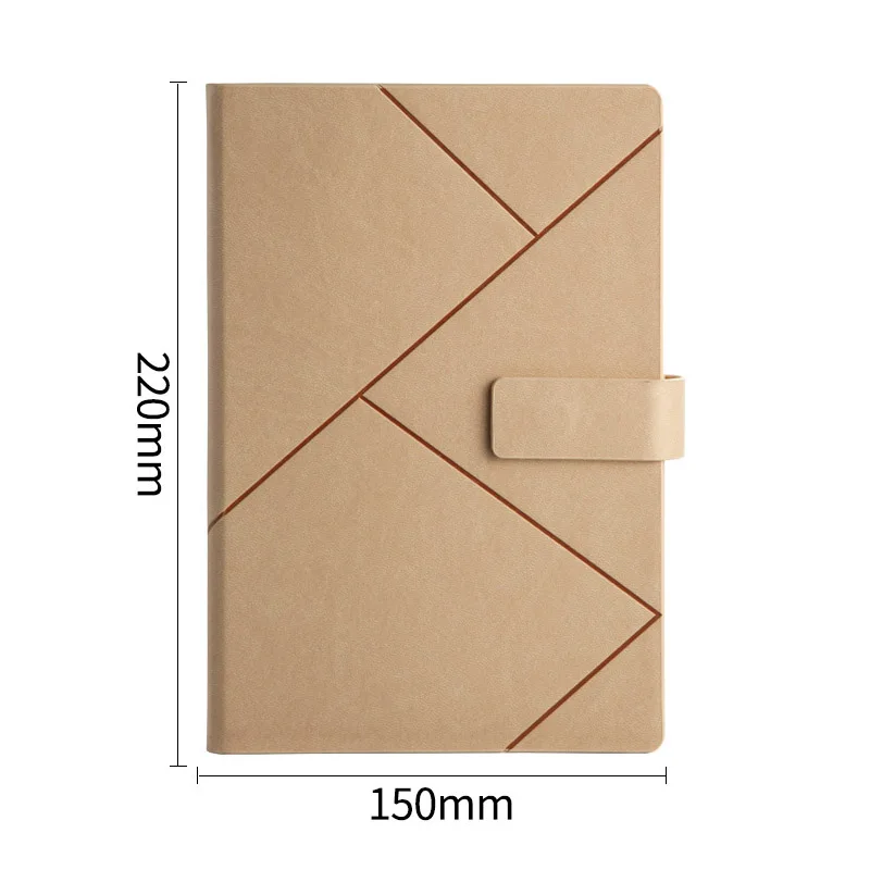 Beige A5 B5 Ежедневник для путешествий, бизнес блокноты, дневник, школьные офисные принадлежности, канцелярские принадлежности, блокнот, кожаный дневник - Цвет: Beige