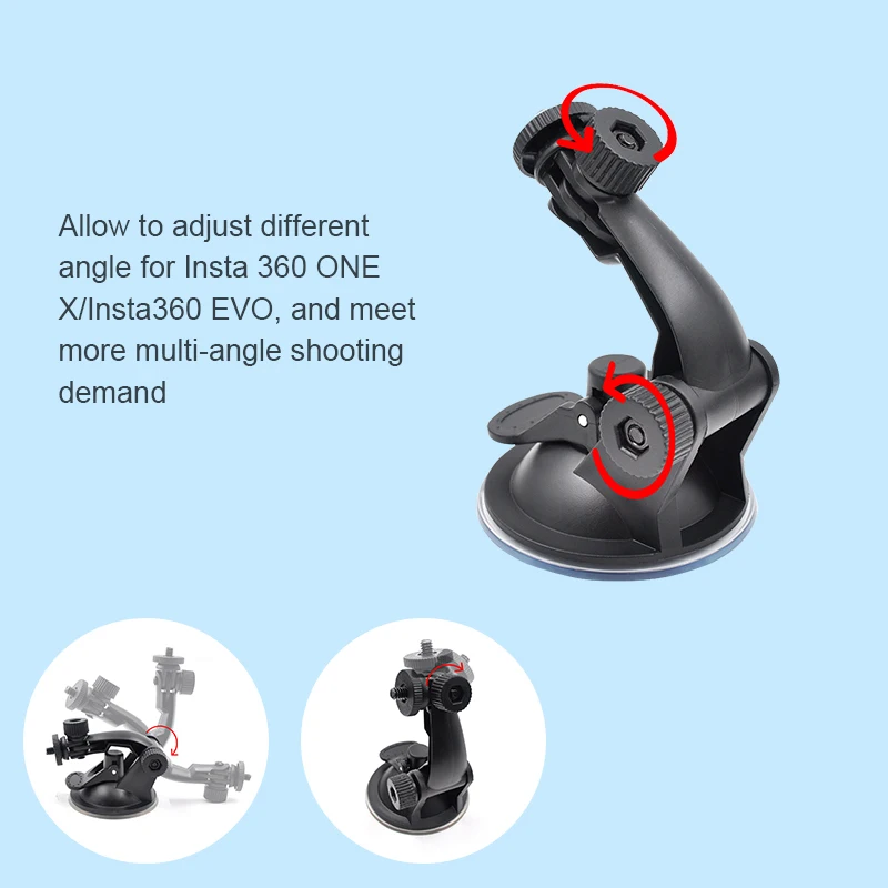 Настольный держатель и присоска для аксессуаров Insta360 One X/Evo