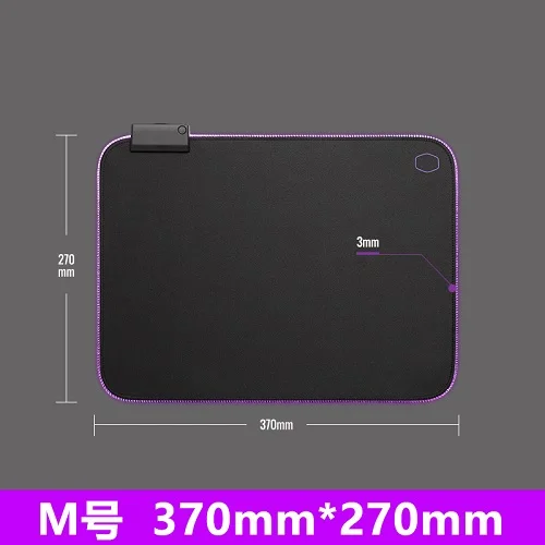 Кулер Мастер Игровой RGB Коврик для компьютерной мыши коврик для мыши большой коврик для мыши геймер RGB XL большой коврик для мыши Настольный ПК коврик для мыши - Цвет: M