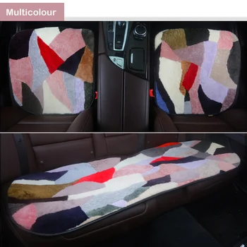 

Sheep cashmere Car Seat Covers for ford fiesta focus 2 3 mk2 mk3 mondeo mk4 mk3 fusion mustang s max ranger auto products cover