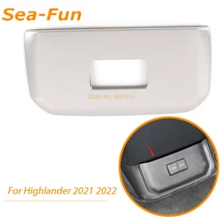 Accoudoir arrière de fond de voiture avec Port de chargement USB, couverture décorative, accessoires d'intérieur, pour Toyota Highlander 2021 2022 