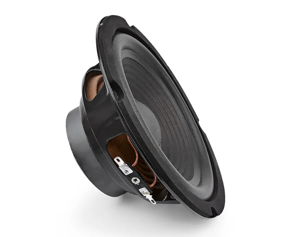 Speaker dimensions and frequency range.