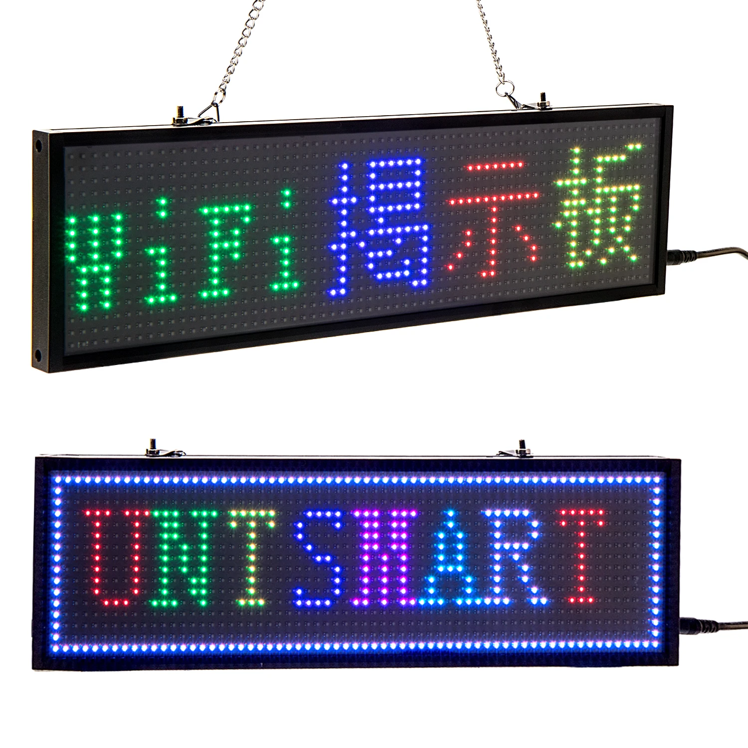 34 см P5 SMD RGB WiFi светодиодный знак в помещении магазина открытым Программируемый