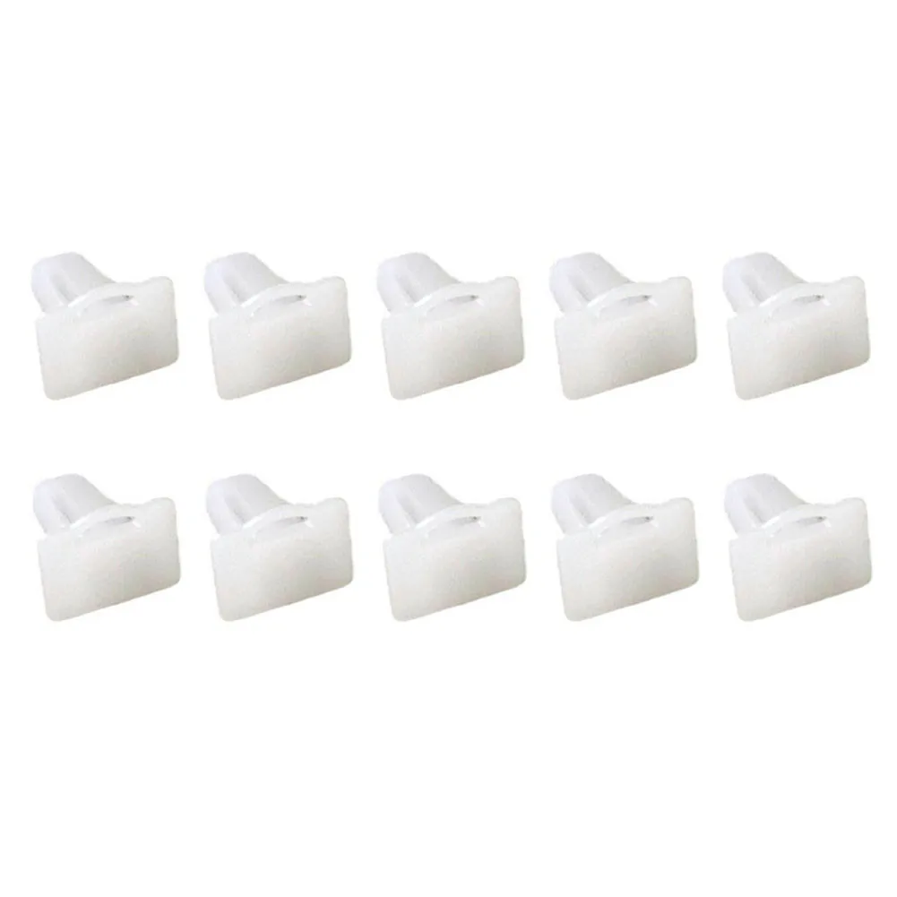 

10pcs Fixing Clip Nylon Black For BMW E30 E39 E46 Z3 M3 M5 Door Sill Covering Trim Molding Moulding Retainer Scuff Plate Clips