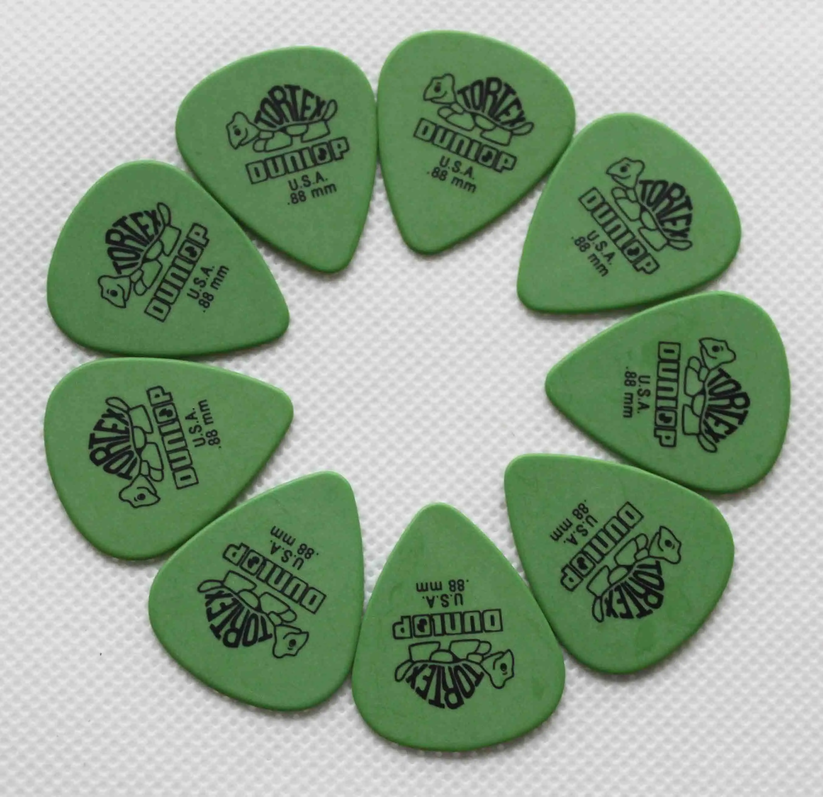 0.88mm thickness Данлоп Tortex Derlin гитарные палочки, медиаторы для акустической, классической, электрической и бас-гитары s - Цвет: 0.88mm thickness