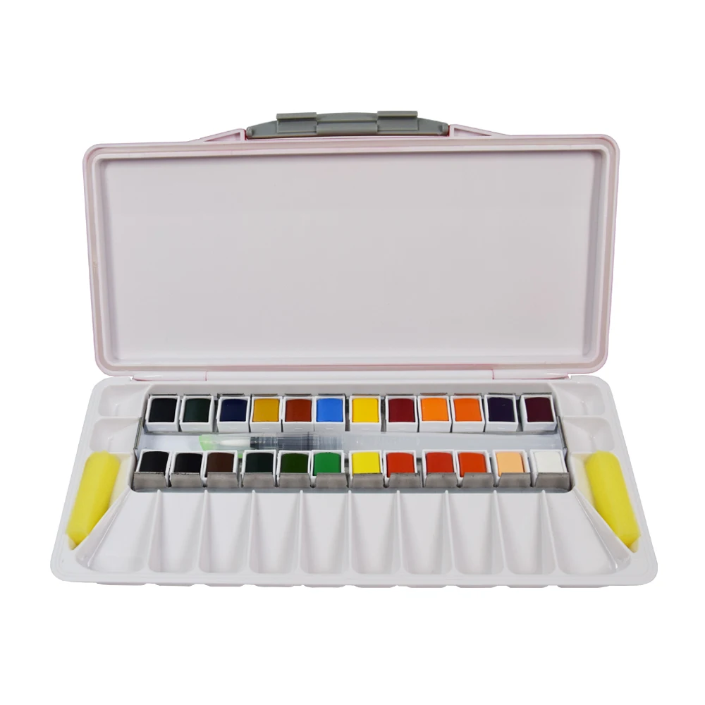Watercolor Paint Set Richly Pigmented Portablet Painting Art Supplies Watercolor Paint Set