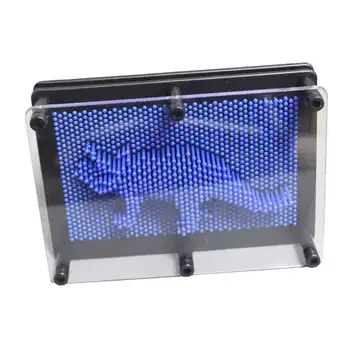 

New Pin Art 3D Sculpture Diy Needle Carving Mold Desk Toy Decoration Home House Decorative Room Ornaments Home Decoration