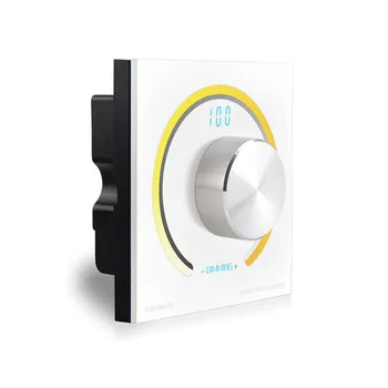 

New technology cct adjustable controller 24 volt 2ch led controller touch dimmer switch controller home automation