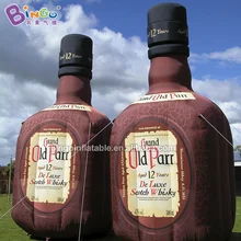 Бинго®6 м высокая надувная Алкогольная бутылка Реплика надувная бутылка для вина модель для наружной рекламы