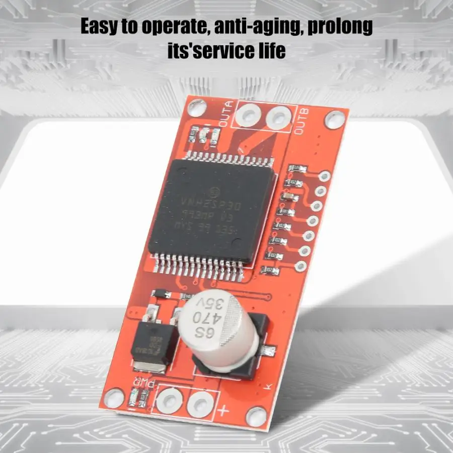 Модуль двигателя HW-242 30A Драйвер шагового двигателя Moto Shield плата модуля для Arduino