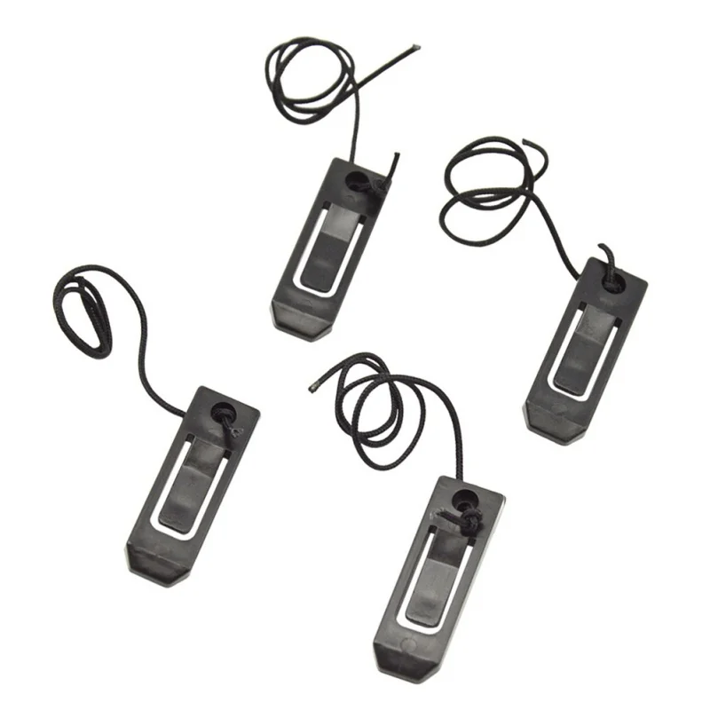 

4 Pieces Longboard Surfing Fins Clip Bolt Inflatable Boat Sup Board Fin Accesory Fix Fin in Base On Board Boat